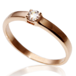 помолвочное кольцо классическое на заказ SGPP119
